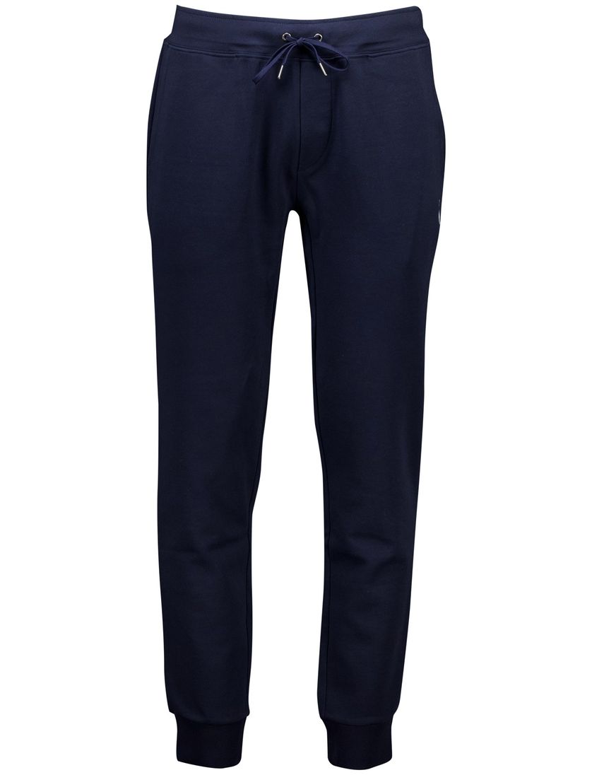 Ralph Lauren joggingbroek blauw katoen effen