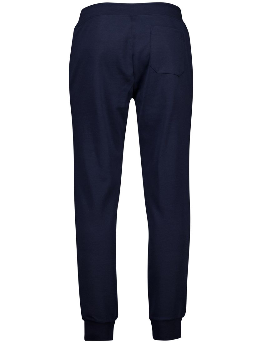 Ralph Lauren joggingbroek blauw katoen effen