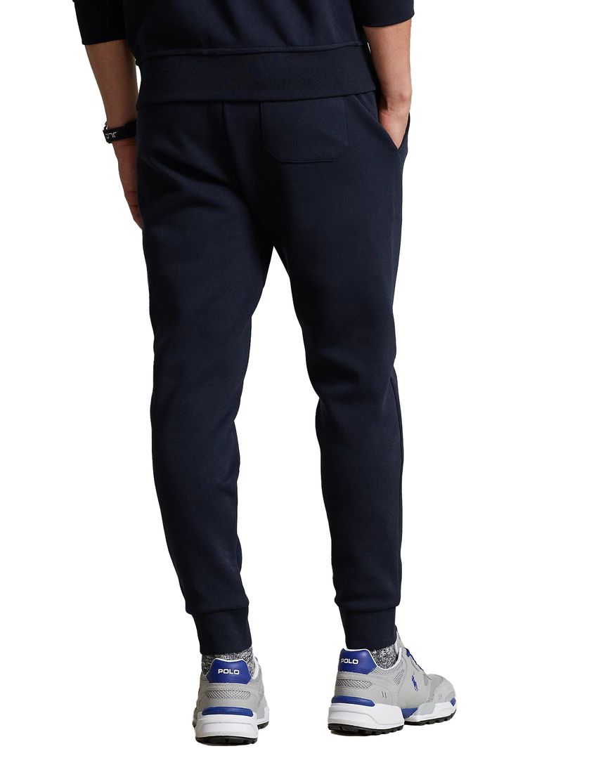Ralph Lauren joggingbroek blauw katoen effen