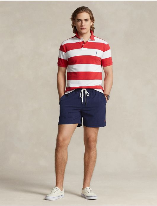 Ralph Lauren zwemshort donkerblauw touwsluiting
