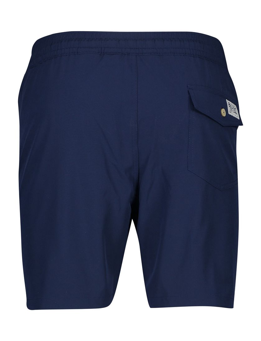 Polo Ralph Lauren zwembroek donkerblauw effen touwsluiting