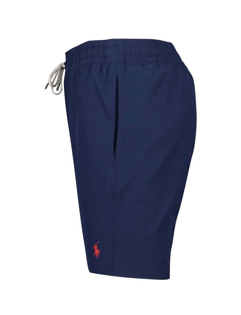 Polo Ralph Lauren zwembroek donkerblauw effen touwsluiting