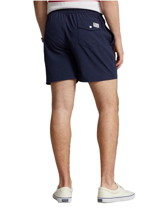 Ralph Lauren zwemshort donkerblauw touwsluiting