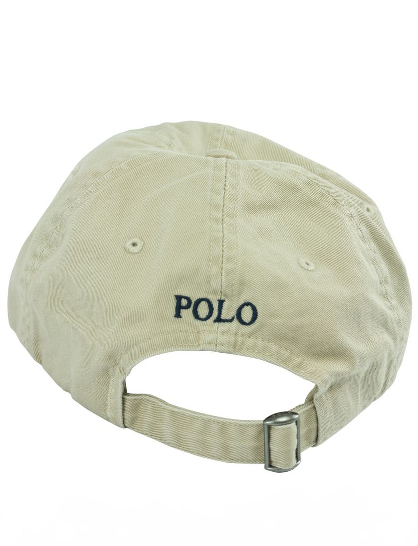 Ralph Lauren cap Nubuck vanille creme