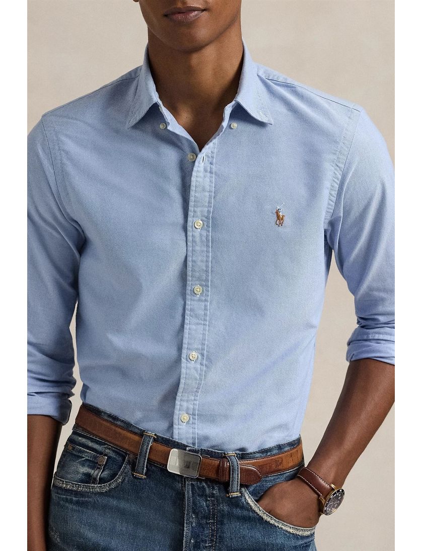 Ralph Lauren overhemd oxford blue