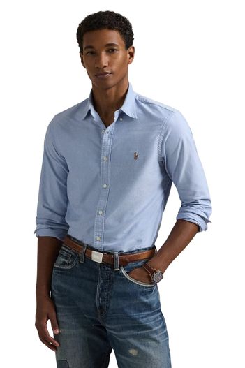 Polo Ralph Lauren Ralph Lauren overhemd blauw oxford