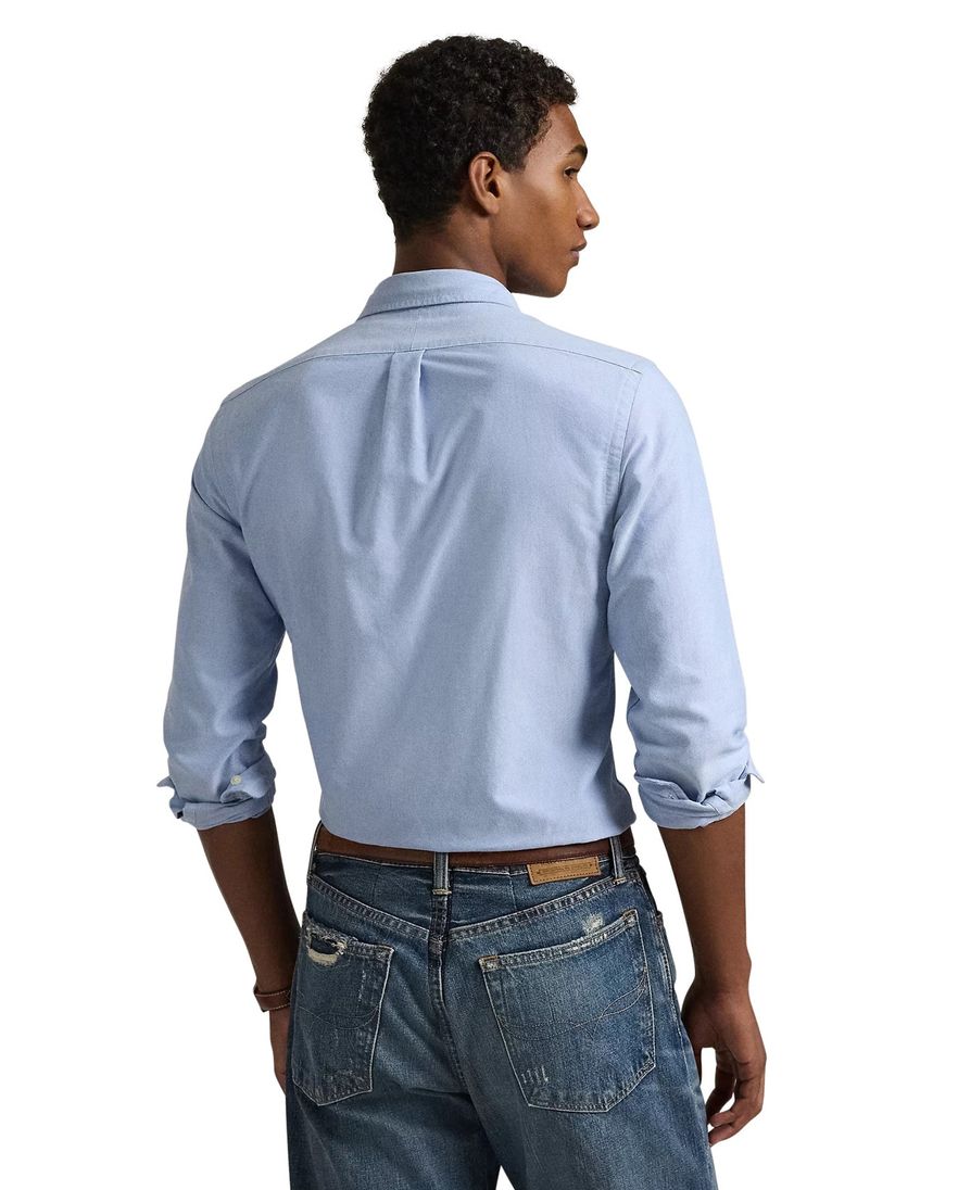 Ralph Lauren overhemd blauw oxford