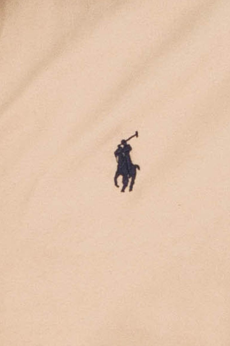 tussenjas Polo Ralph Lauren beige normale fit rits