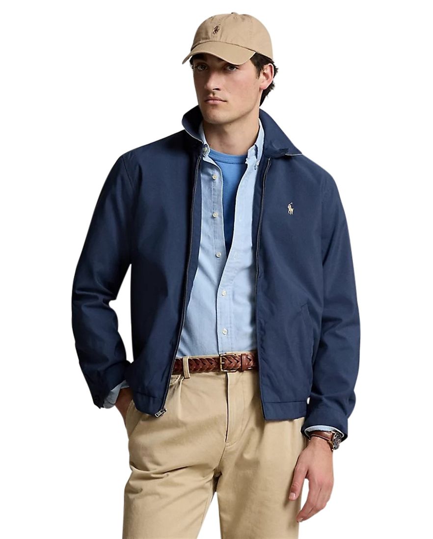Polo Ralph Lauren tussenjas donkerblauw kort model