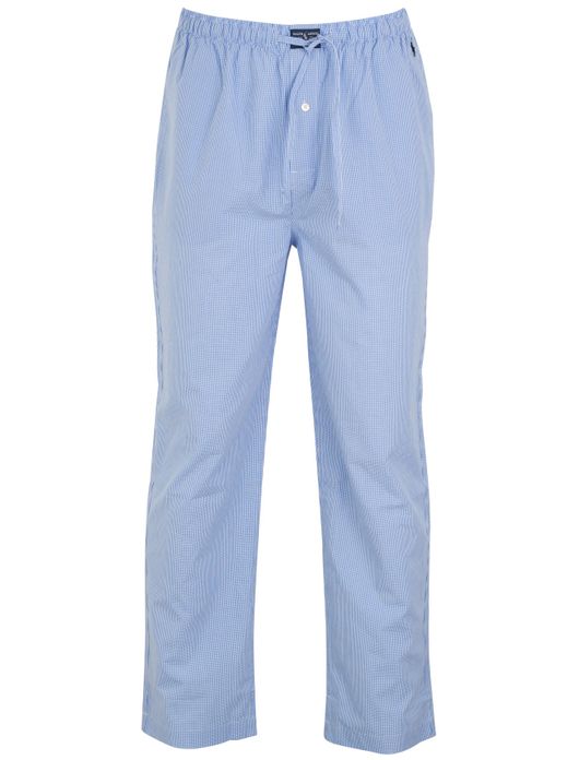 Ralph Lauren pyjamabroek Light Blue Gingham