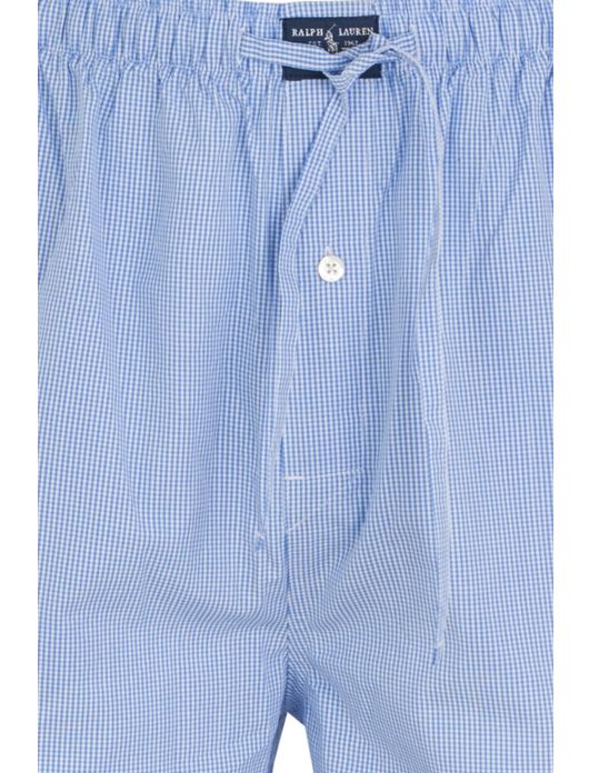Ralph Lauren pyjamabroek Light Blue Gingham