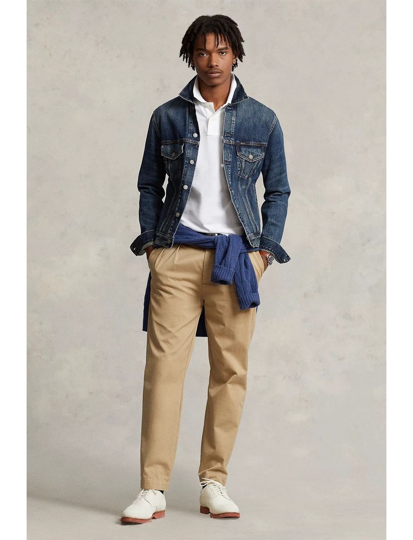 Polo Ralph Lauren polo normale fit wit effen katoen