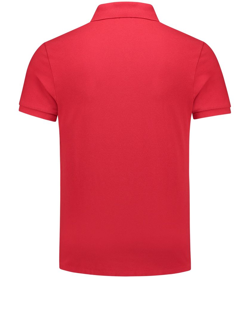Poloshirt Ralph Lauren rood Custom Sim Fit