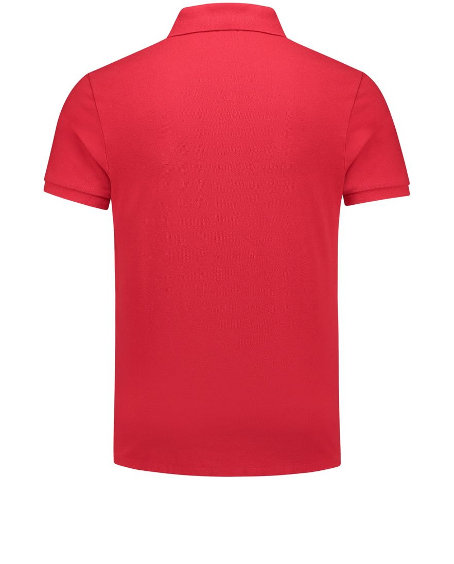 Ralph Lauren polo rood Custom Slim Fit