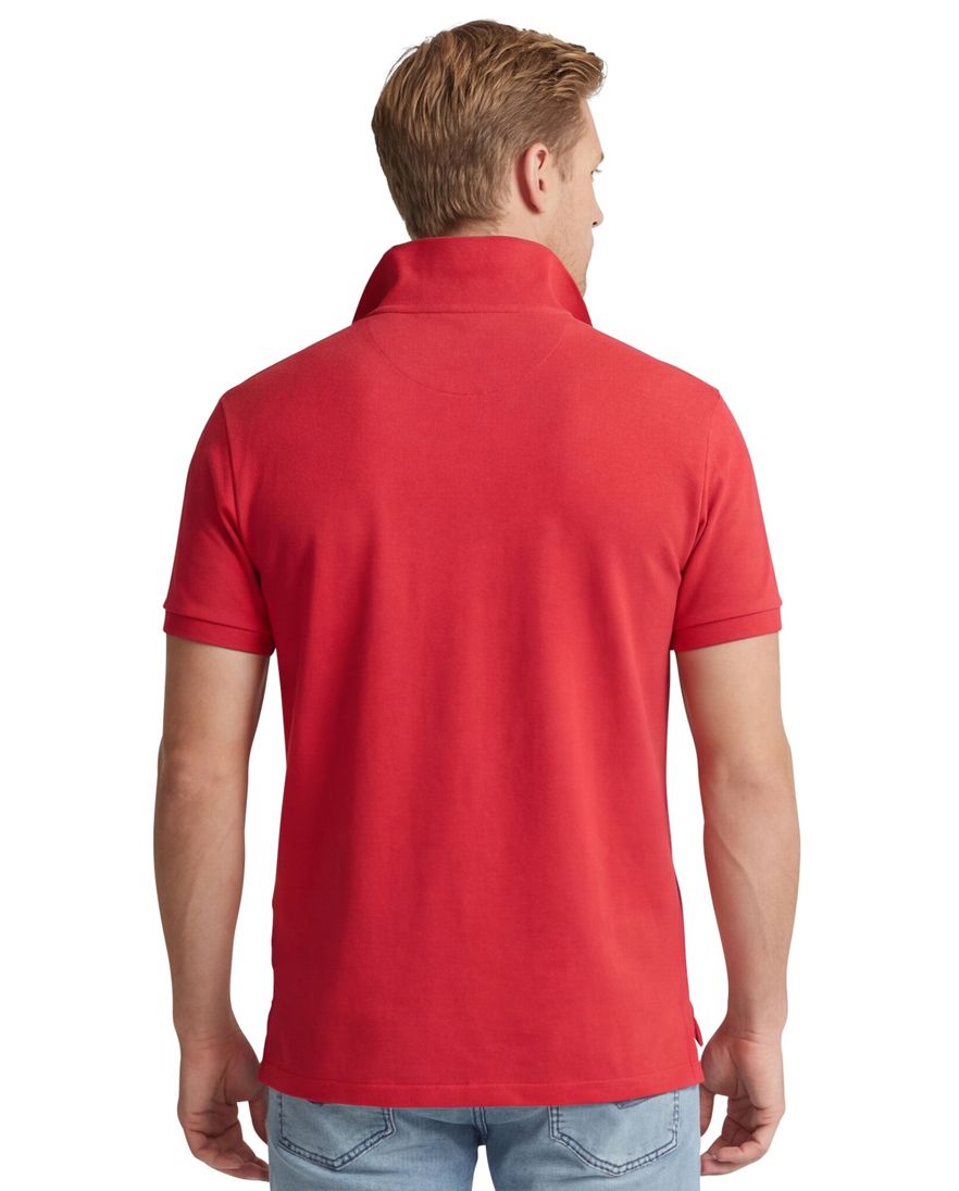 Ralph Lauren polo rood Custom Slim Fit