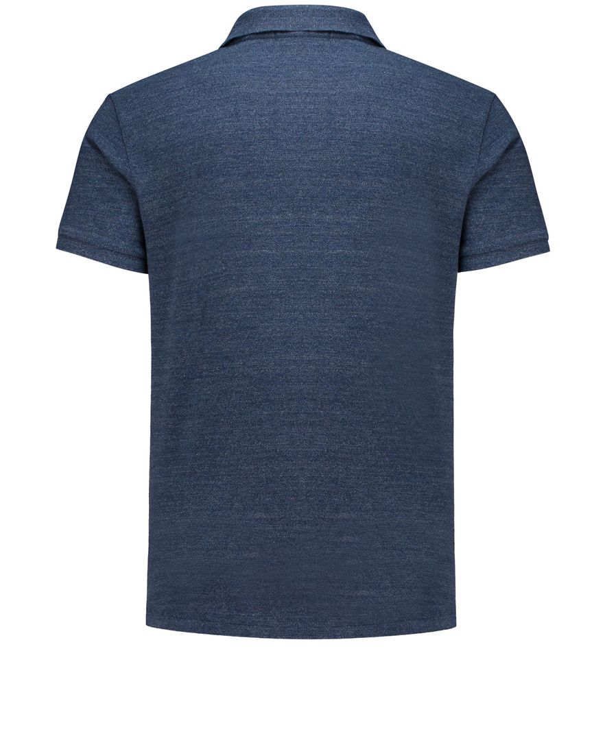 Polo Ralph Lauren polo 2 knoops normale fit blauw effen