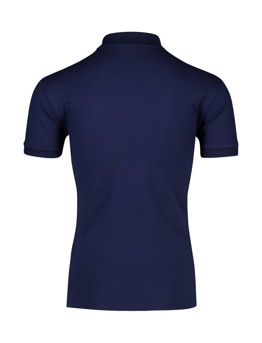 Ralph Lauren slim fit polo navy stretch