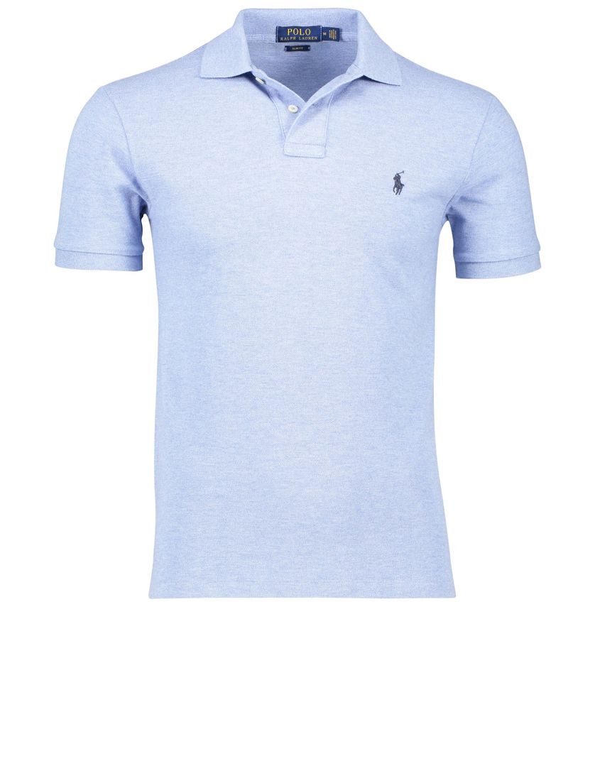 Slim fit Polo Ralph Lauren Polo lichtblauw