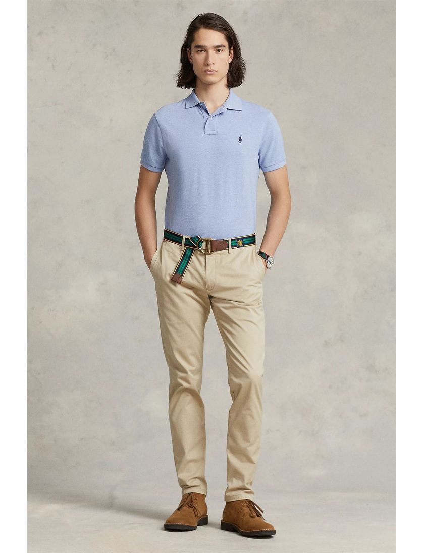 Slim fit Polo Ralph Lauren Polo lichtblauw