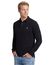 polo Polo Ralph Lauren Custom Slim Fit zwart effen katoen normale fit