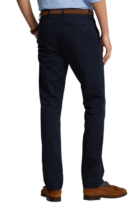 Ralph Lauren pantalon donkerblauw slim fit