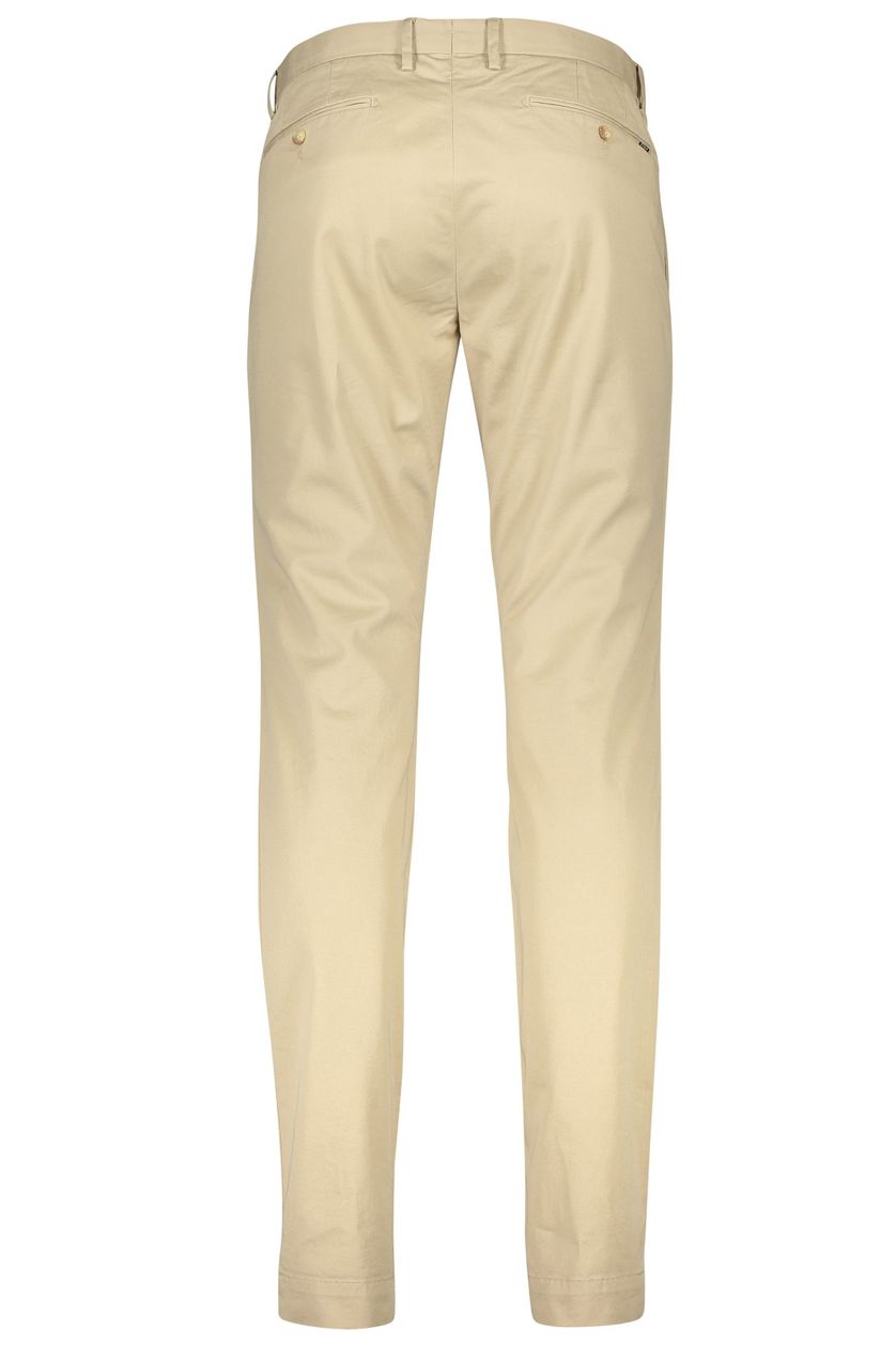 Polo Ralph Lauren katoenen broek beige effen slim fit