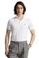 Polo Ralph Lauren poloshirt wit 3 knoops Slim Fit