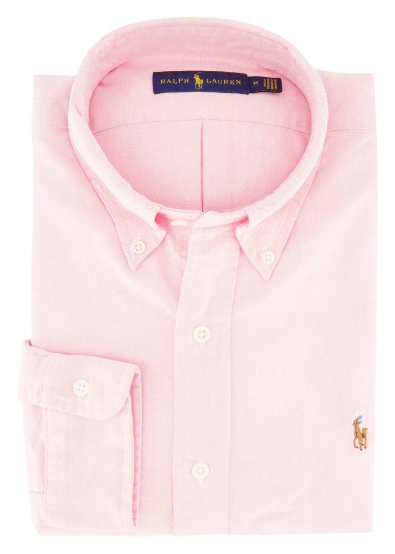 Overhemd Ralph Lauren roze button down