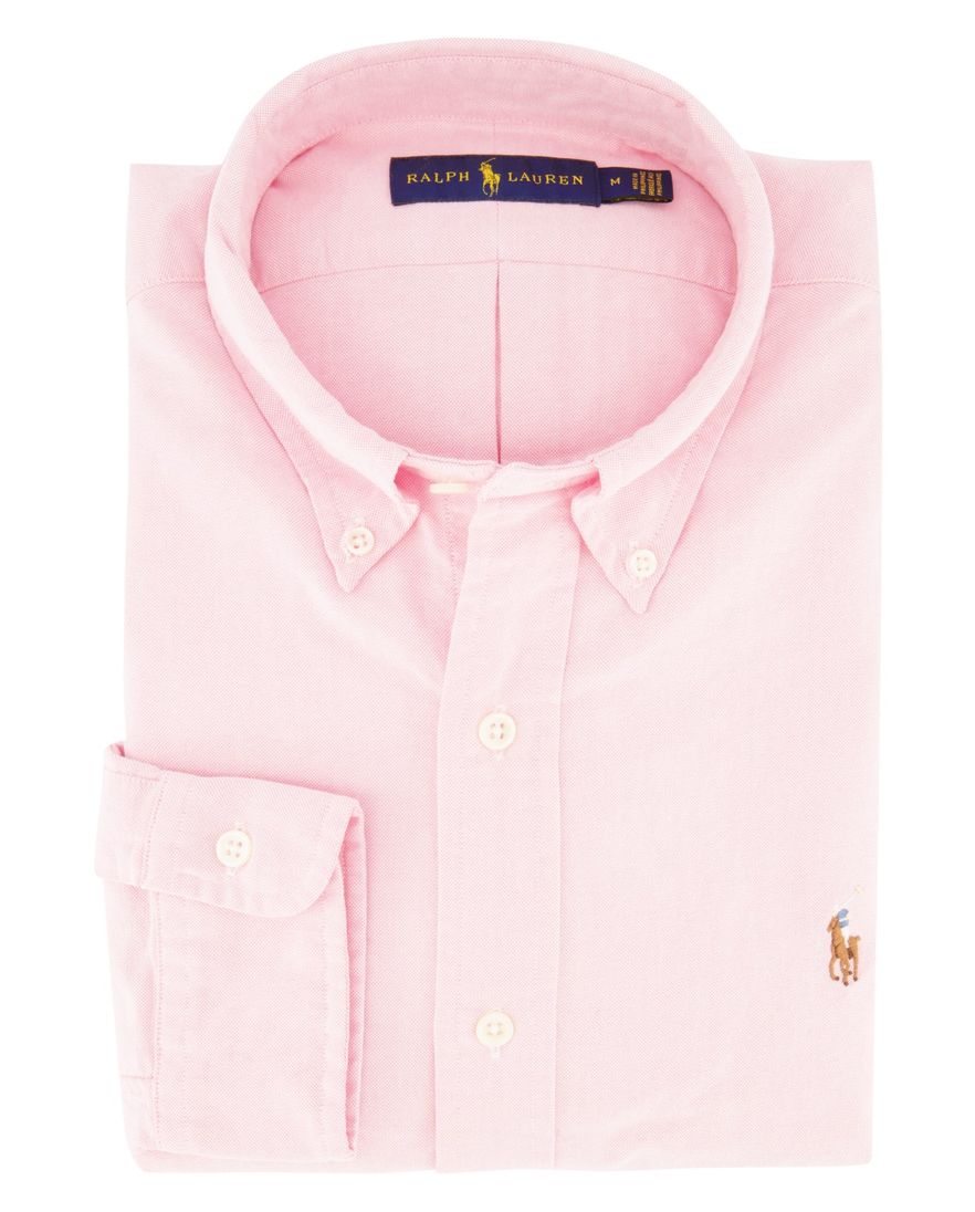 Ralph Lauren overhemd button down roze