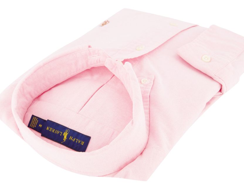 Overhemd Ralph Lauren roze button down