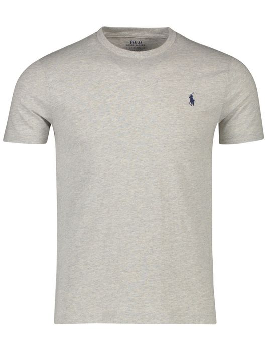 T-shirt Ralph Lauren Custom Slim Fit grijs