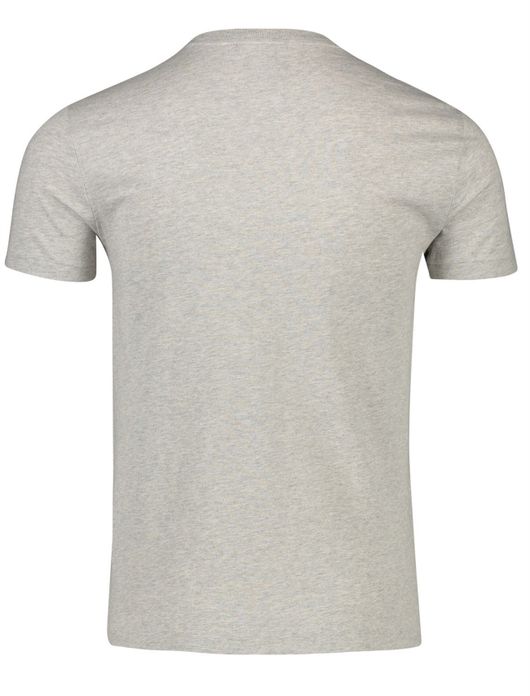 T-shirt Ralph Lauren Custom Slim Fit grijs
