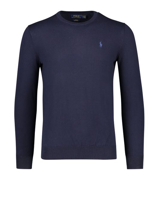 Ralph Lauren sweater ronde hals Slim Fit navy