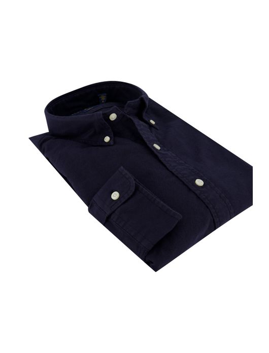 Overhemd Ralph Lauren donkerblauw Slim Fit