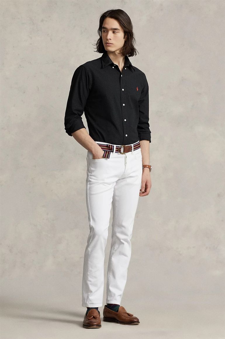 Ralph Lauren overhemd zwart button down