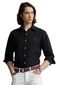 Overhemd Ralph Lauren zwart Custom Fit