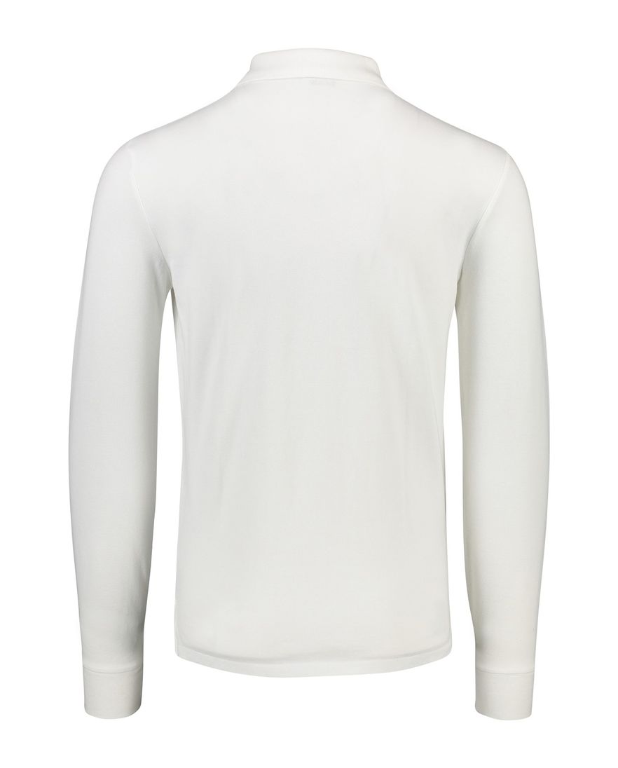 Lange mouwen polo Ralph Lauren wit met logo