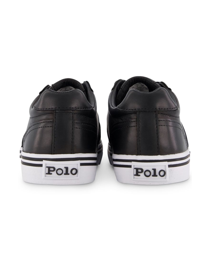 Sneakers Ralph Lauren leer zwart Hanford