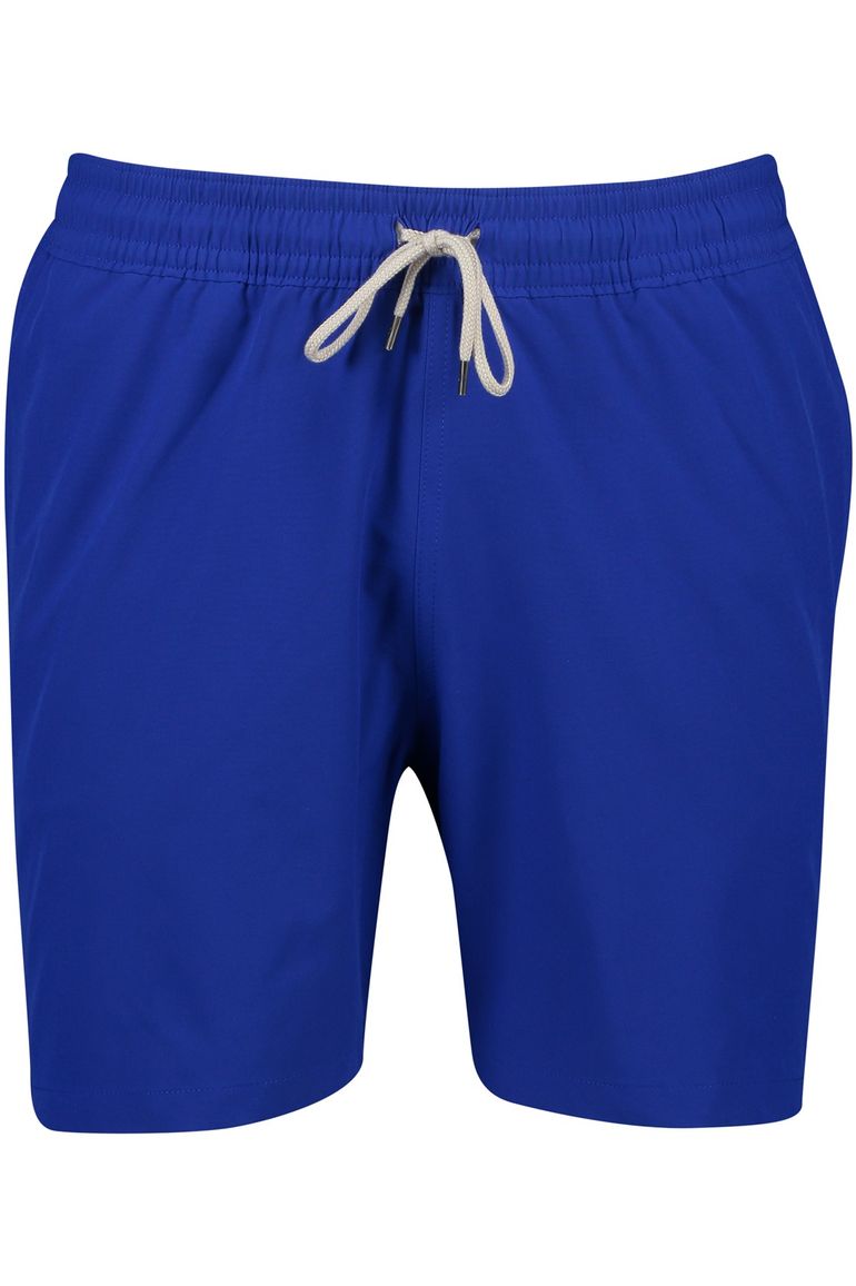 Polo Ralph Lauren zwembroek blauw effen touwsluiting
