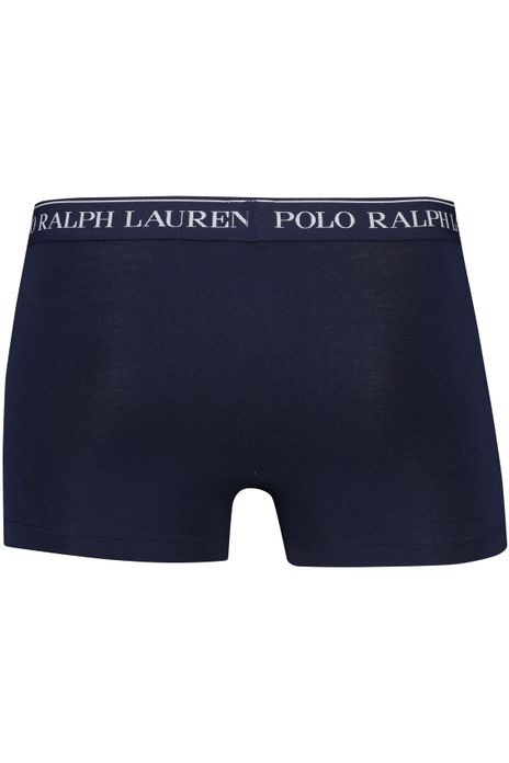 Polo Ralph Lauren boxershort blauw 3-pack normale fit katoen