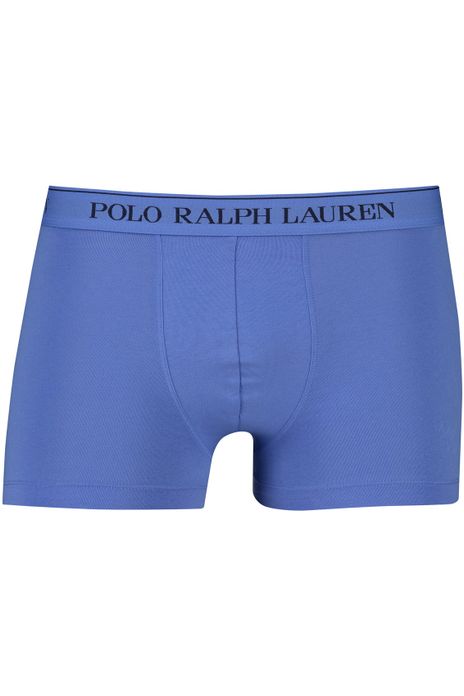 Polo Ralph Lauren boxershort blauw 3-pack normale fit katoen