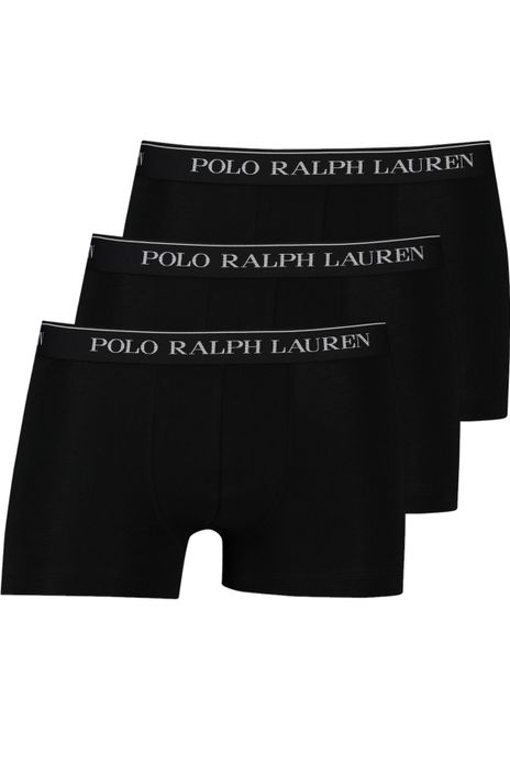Polo Ralph Lauren boxershort zwart effen 3-pack classic katoen