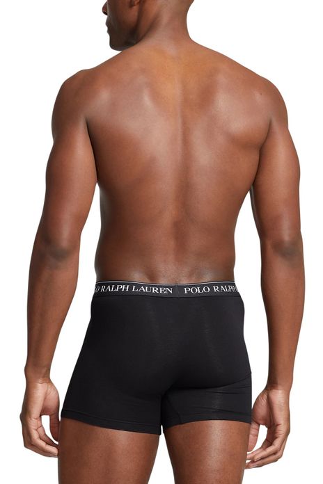 Polo Ralph Lauren boxershort zwart effen 3-pack classic katoen