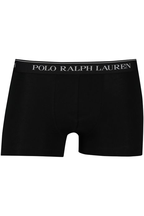 Polo Ralph Lauren boxershort zwart effen 3-pack classic katoen