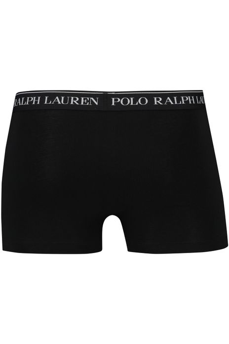 Polo Ralph Lauren boxershort zwart effen 3-pack classic katoen