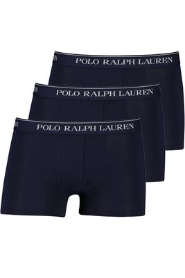 Polo Ralph Lauren Polo Ralph Lauren boxershort donkerblauw effen 3-pack katoen