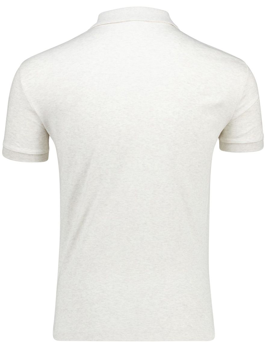 poloshirt korte mouw beige Polo Ralph Lauren Custom Slim Fit