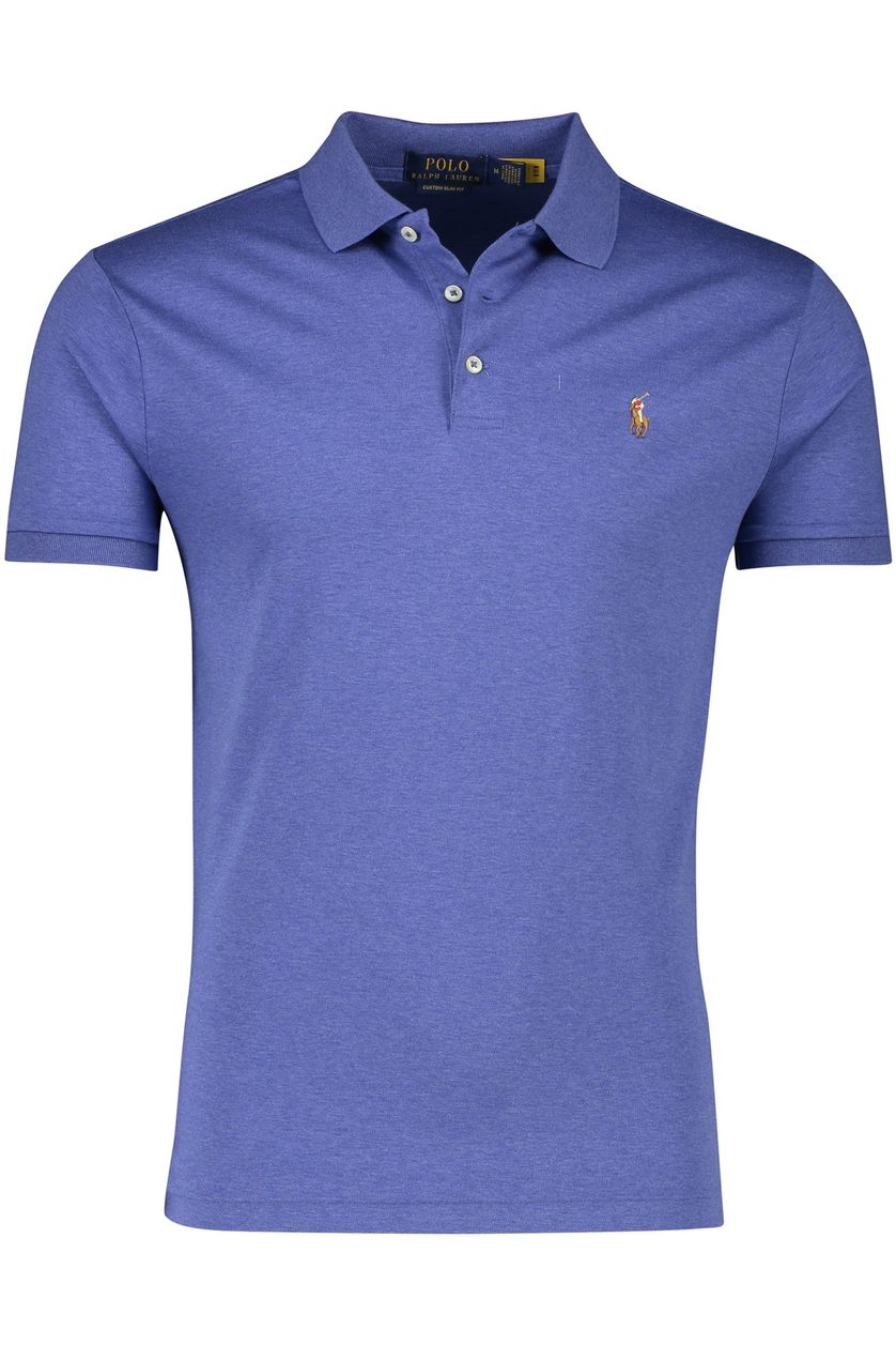 Polo Ralph Lauren katoenen poloslim fit blauw