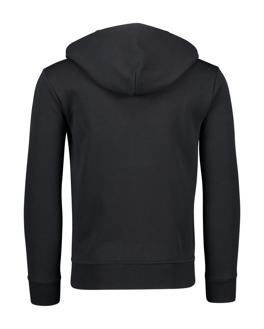 Polo Ralph Lauren vest opstaande kraag zwart rits effen