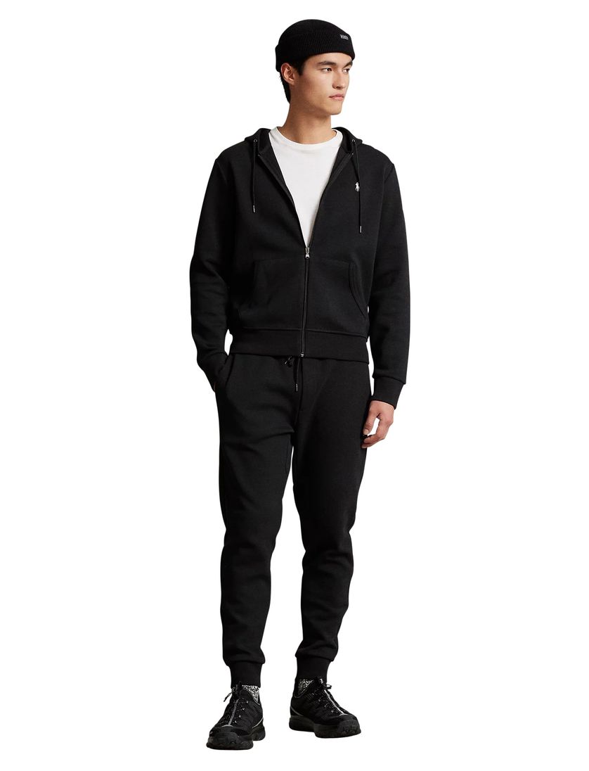 Polo Ralph Lauren vest zwart effen katoen